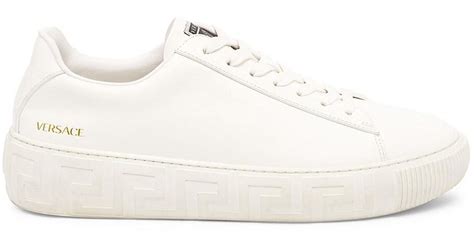 versace la greca low top